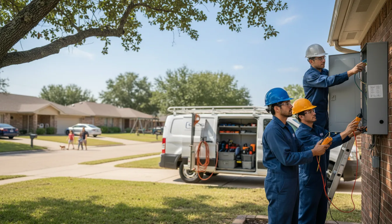 Certified electrician providing emergency electrical services in East Troy, WI